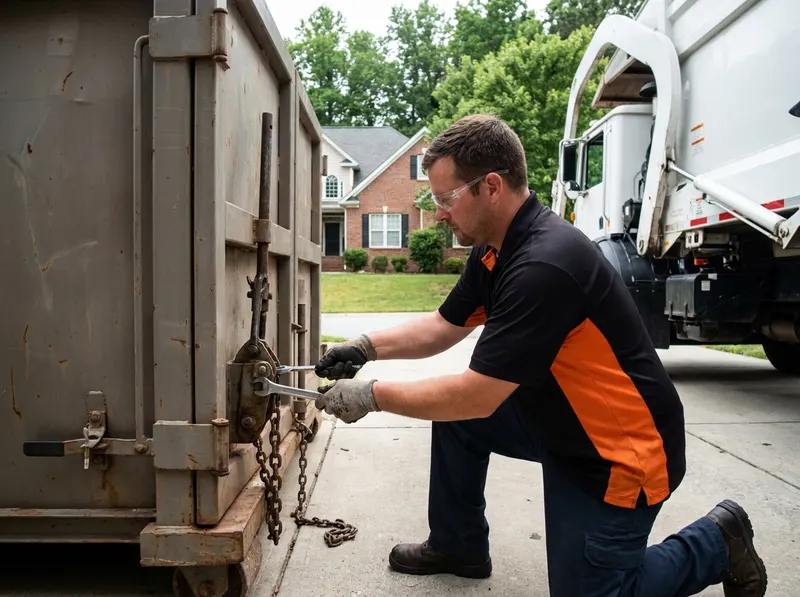 20-Yard Remodeling Waste Hauling in Raleigh, NC